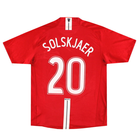 2007-09 Manchester United Nike 'Testimonial' Home Shirt L