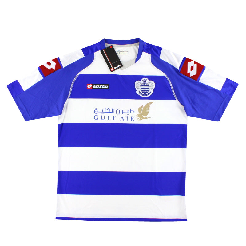 Camiseta de local Lotto del QPR 2008-09 *con etiquetas* XL