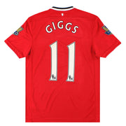 2011-12 Manchester United Nike Home Shirt Giggs #11 L