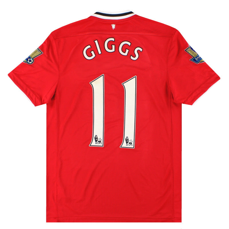 2011-12 Manchester United Nike Home Shirt Giggs #11 L