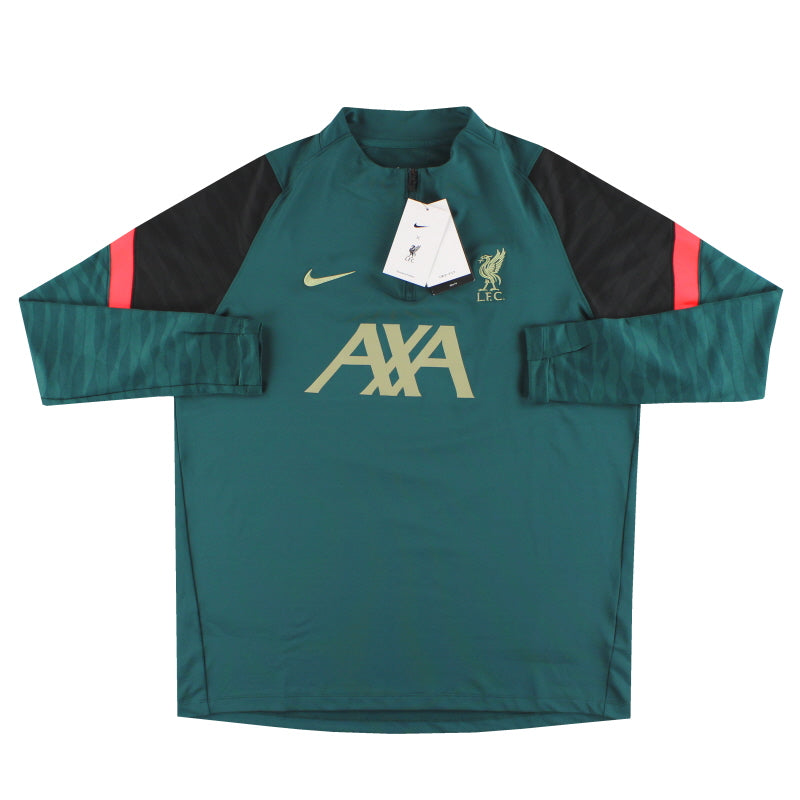 2021-22 Liverpool Nike 1/4 Sudadera Entrenamiento con Cremallera *con etiquetas* XL
