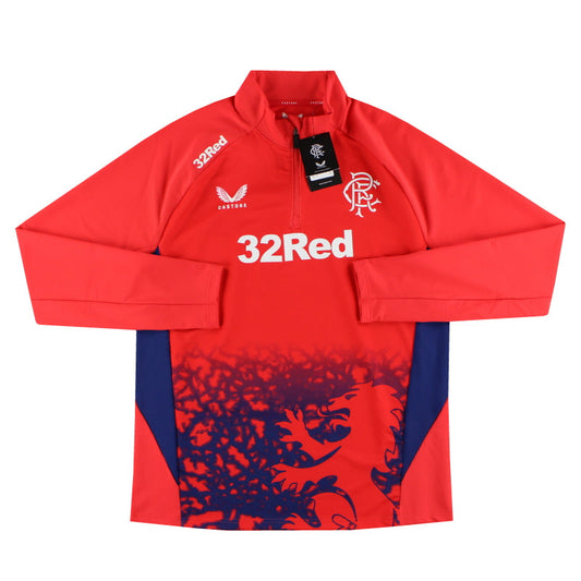 2024-25 Rangers Castore Players 1/4 Zip Training Top *w/tags* M