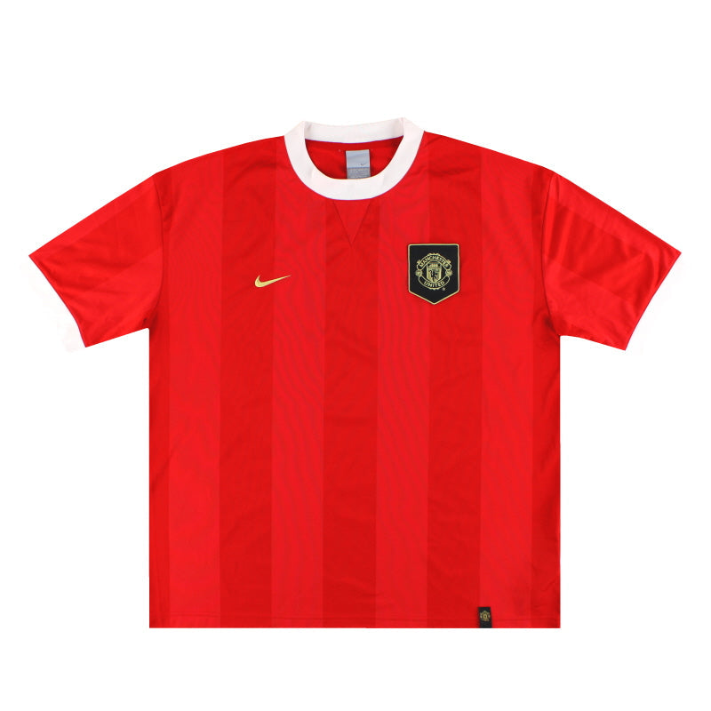 2007-08 Manchester United Nike Heritage Training Shirt XXL