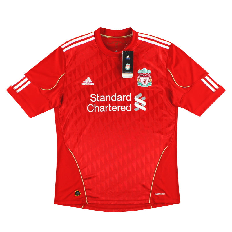 2010-12 Liverpool adidas Camiseta Local *con etiquetas* L
