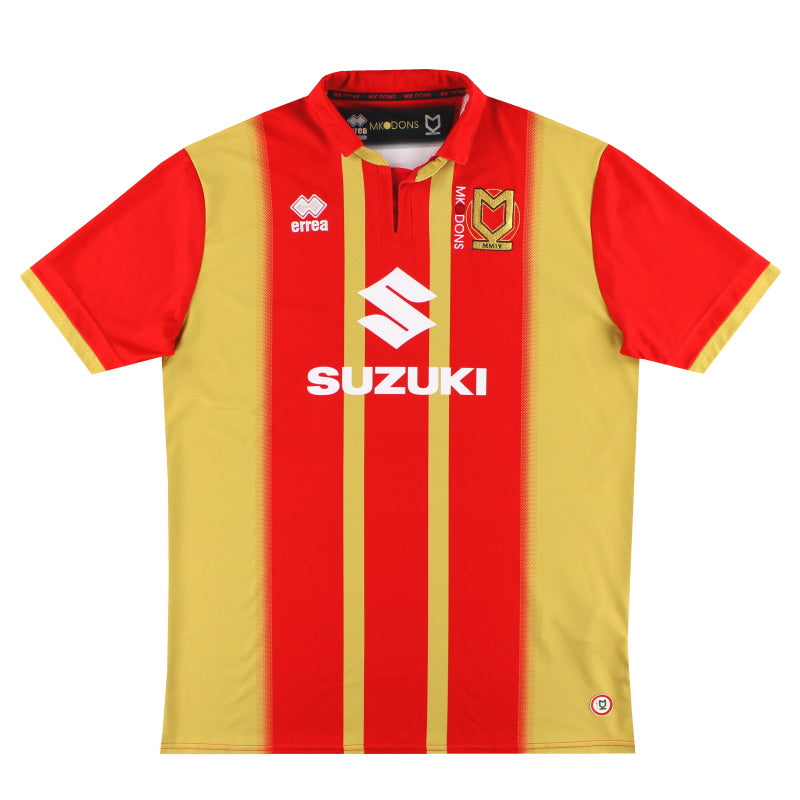 2018-19 MK Dons Errea Away Shirt XXXL - Classic Football Kit