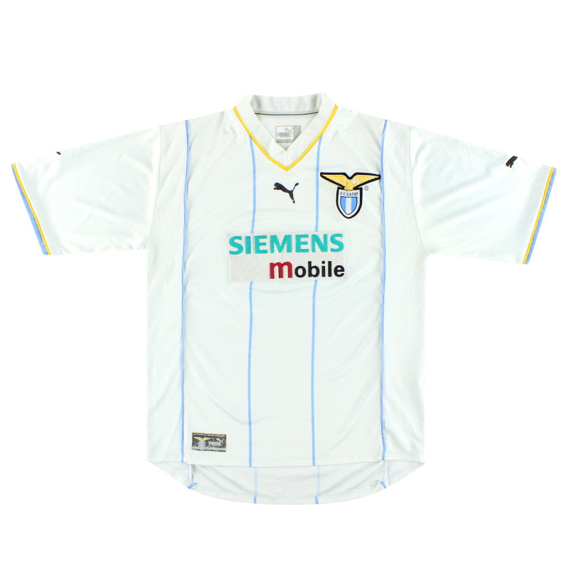 2001-02 Lazio Puma Camiseta Europea Local M