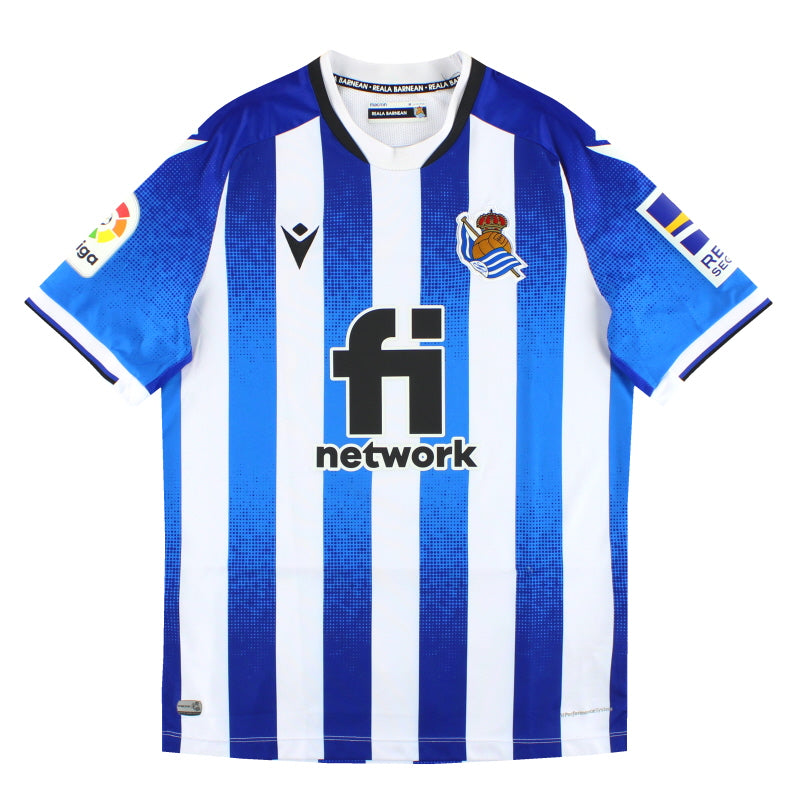 Camiseta de local Macron de la Real Sociedad 2021-22 M