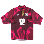 2024-25 Ipswich Umbro Camiseta Calentamiento 1/4 Cremallera *con etiquetas* XL