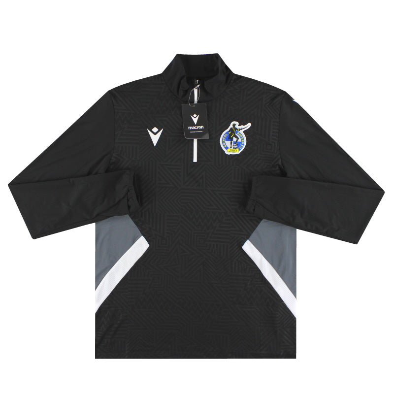 2024-25 Bristol Rovers Macron Top de entrenamiento con cremallera 1/4 *con etiquetas* XL