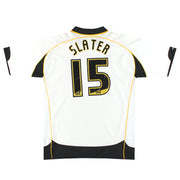 Camiseta local del Port Vale Vandanel 2007-08 Slater #15 XL