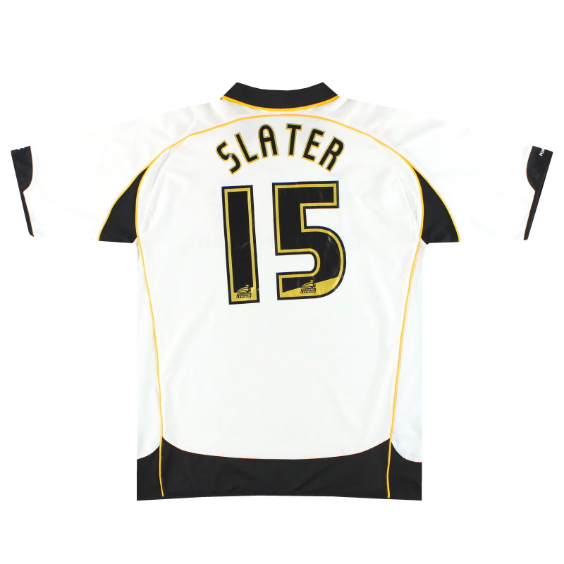 Camiseta local del Port Vale Vandanel 2007-08 Slater #15 XL