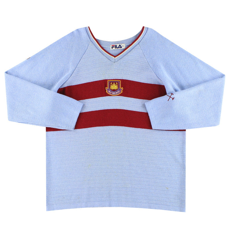 2002-03 West Ham Fila Sweatshirt XL