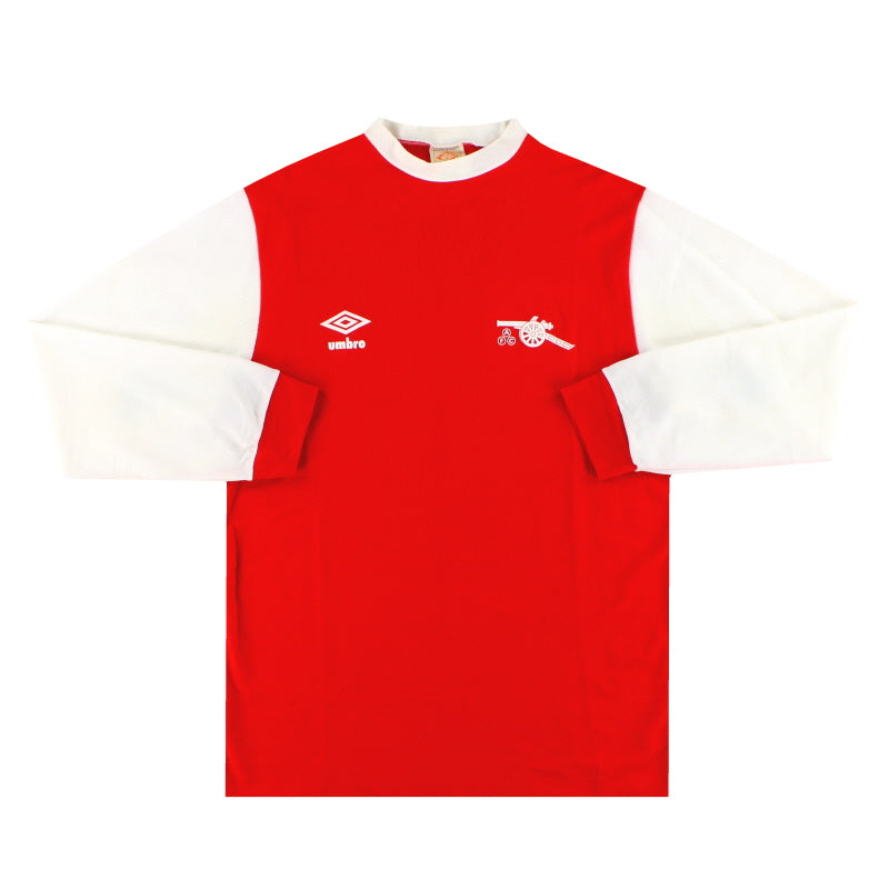 1978-81 Arsenal Umbro Home Shirt L/S Y - Classic Football Kit