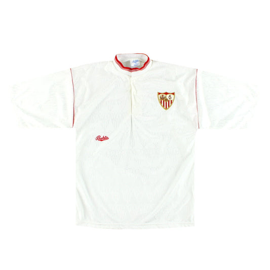 1990-92 Sevilla Bukta Home Shirt M