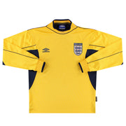 1999-01 Inglaterra Umbro Camiseta de Portero Y