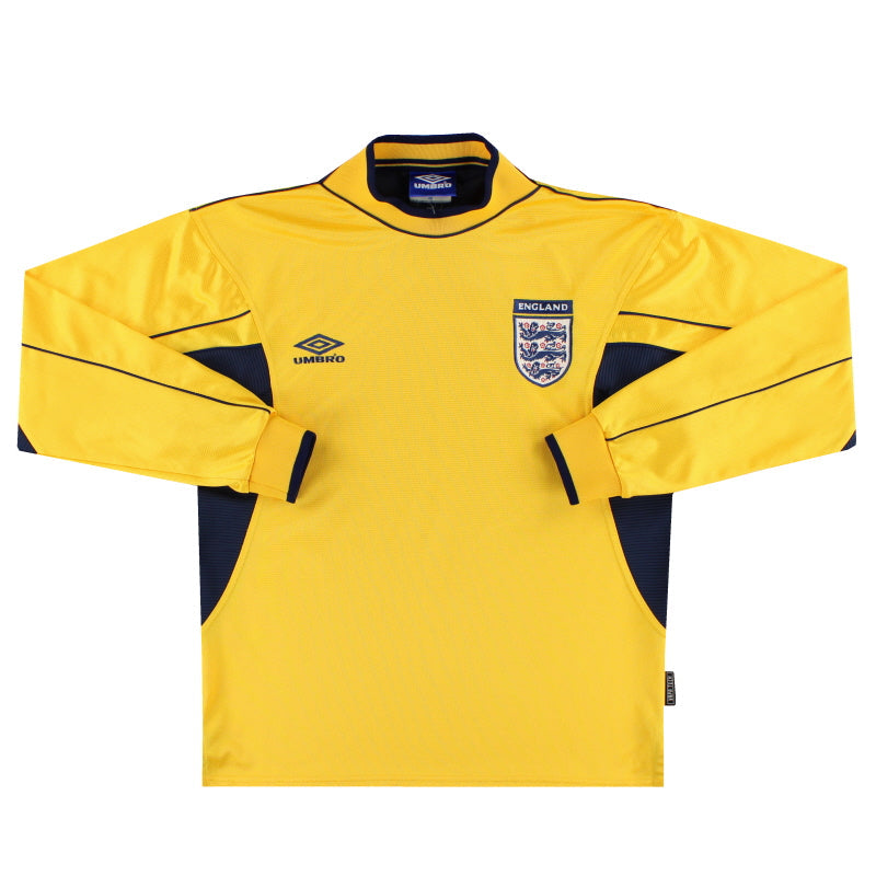 1999-01 Inglaterra Umbro Camiseta de Portero Y