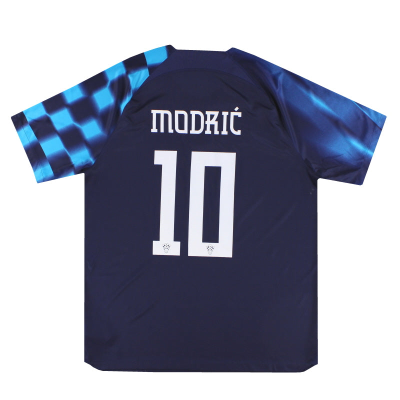 Camiseta de la segunda equipación de Croacia Nike 2022-23 Modric #10 *con etiquetas* XL