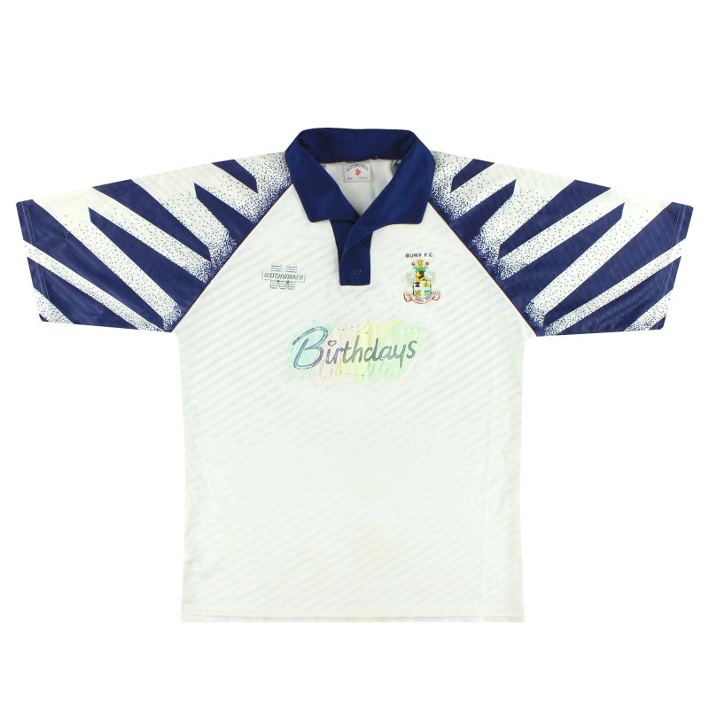 Camiseta de local Bury Matchwinner 1993-94 L