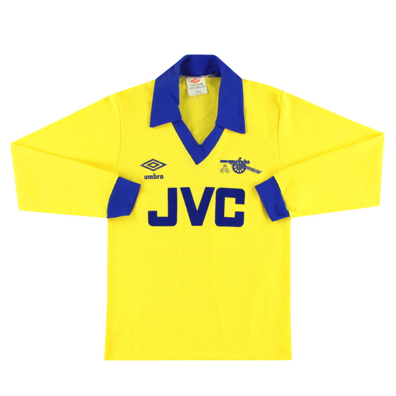 1981-82 Arsenal Umbro Away Shirt L/S L.Boys