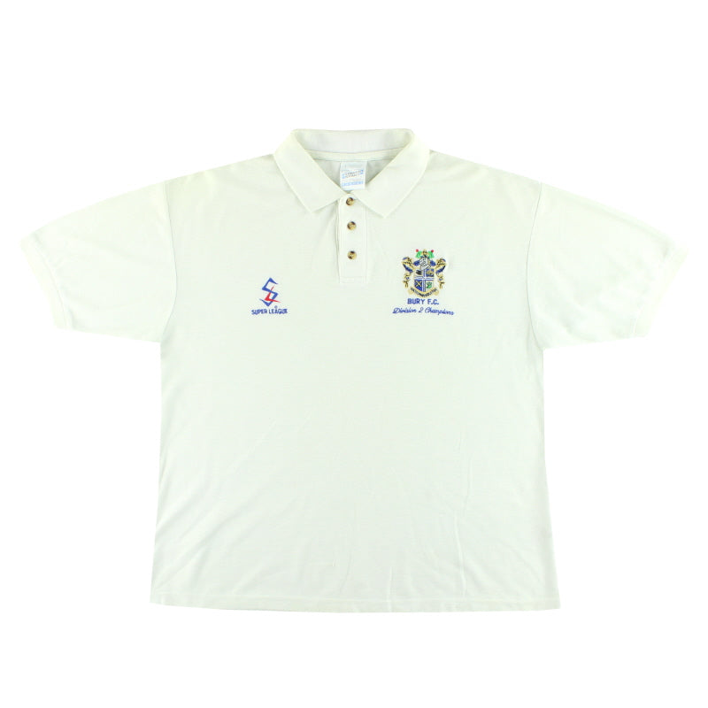 Polo de los 'Campeones' de la Super League de Bury de 1997 - Talla L