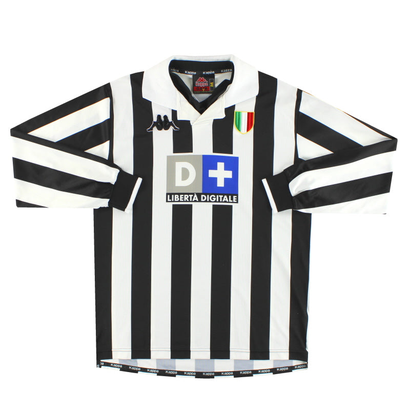 1998-99 Juventus Kappa Camiseta Local M/L M