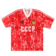 Camiseta adidas de la URSS 1989-91, Local *Impecable* XL