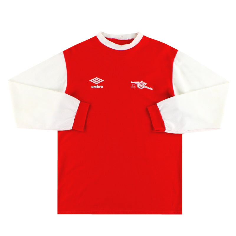 Camiseta local manga larga Umbro del Arsenal 1981-82