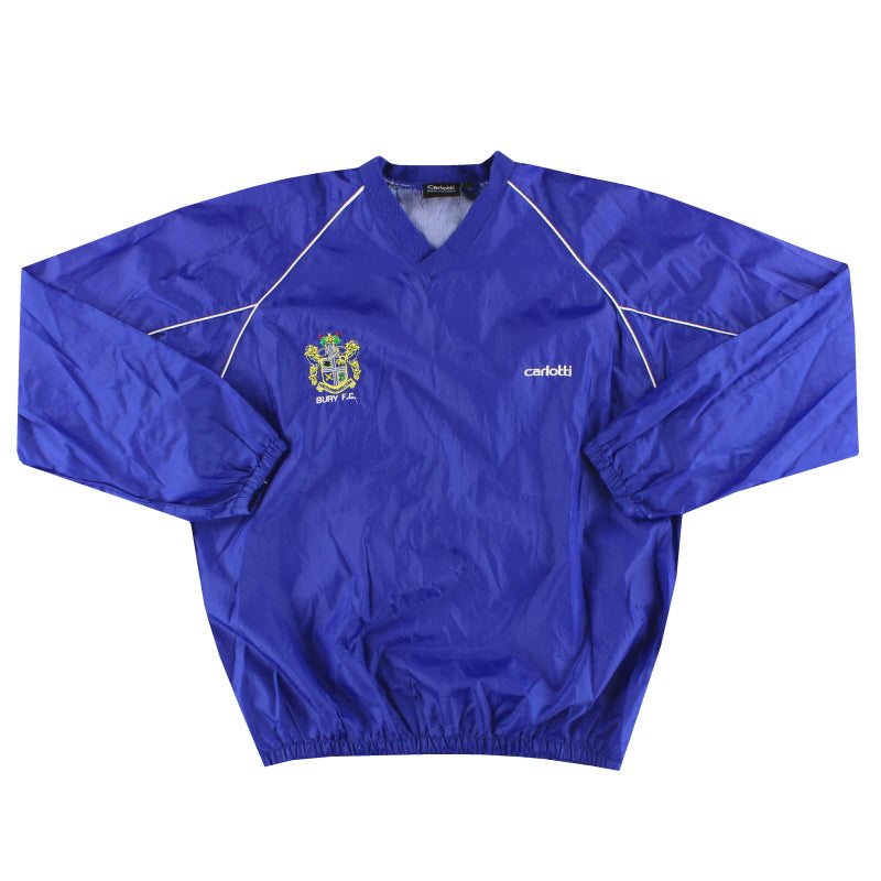 Camiseta de entrenamiento Bury Carlotti Drill Top de los 2000 - Talla XL