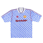 Camiseta de visitante adidas del Manchester United 1990-92 *Como Nueva* L