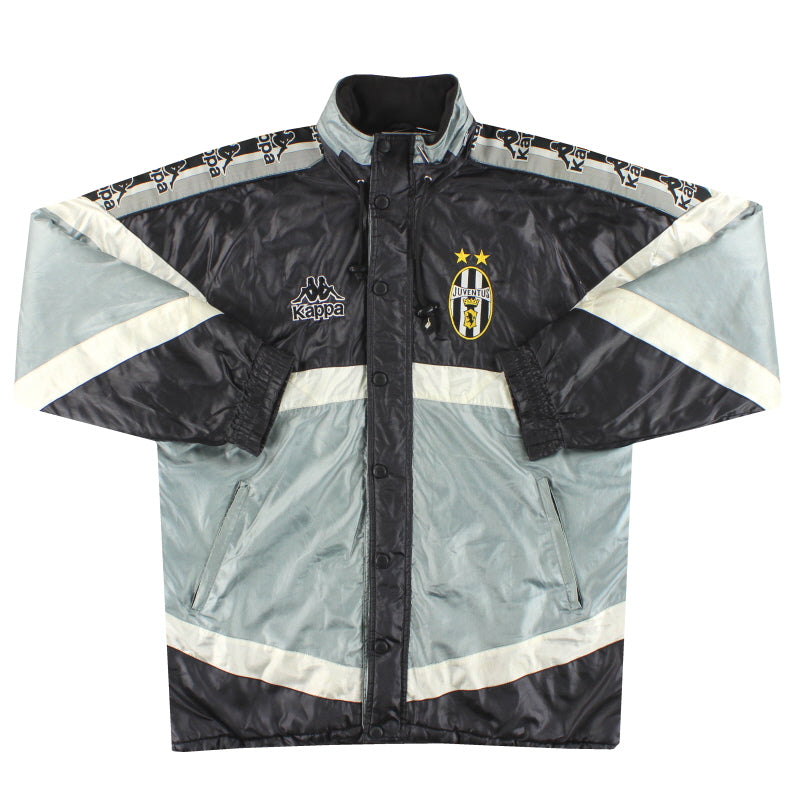 1995-97 Juventus Kappa Abrigo Acolchado de Banquillo L