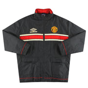 Abrigo acolchado de banquillo Umbro del Manchester United 1998-99 Talla XL