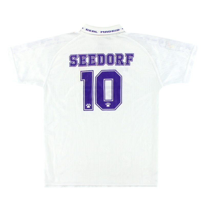 Camiseta de local Kelme Real Madrid 1996-97 Seedorf #10 S
