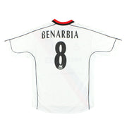 2002-03 Manchester City Le Coq Sportif Camiseta Visitante Benarbia #8 Talla S