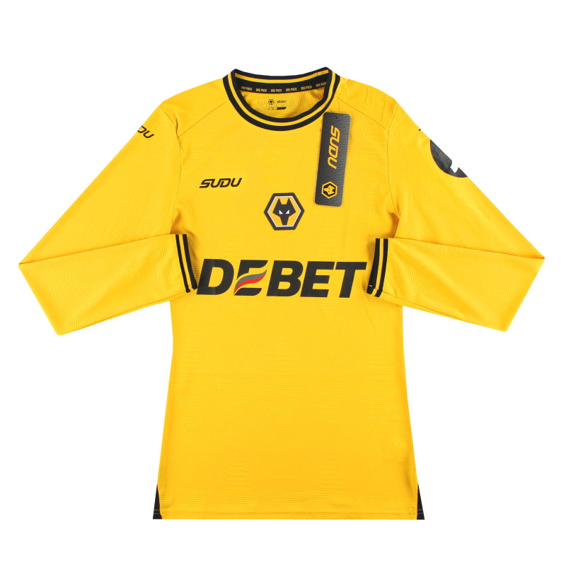 Camiseta de casa L/S Wolves Sudu Pro 2024-25 *con etiquetas*