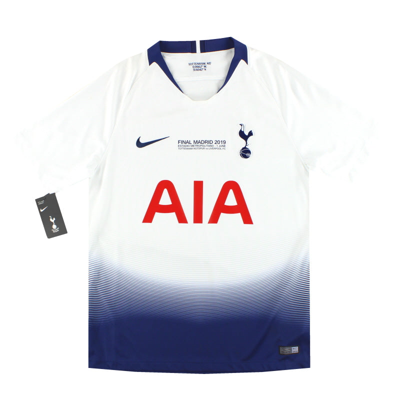 2018-19 Tottenham Nike 'Final Madrid' Home Shirt *w/tags* M - Classic Football Kit