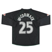 2007-08 Hibernian Le Coq Sportif Camiseta 'Firmada' de Jugador McCormack #25 Manga Larga M
