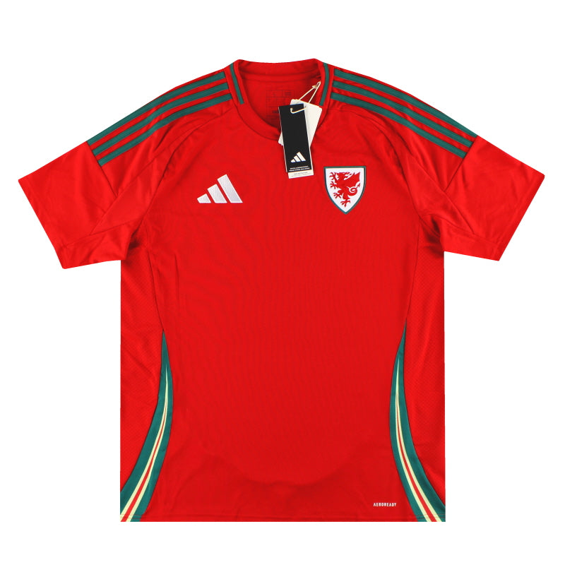 2024-25 Camiseta de Gales adidas Local *NUEVA Y PRECINTADA* Talla L