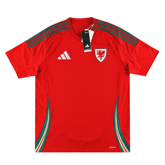 2024-25 Wales adidas Home Shirt *BNIB* XL