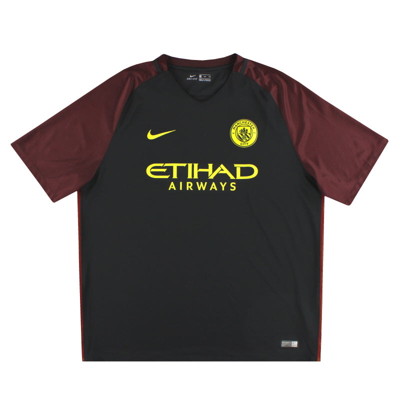 2016-17 Manchester City Nike Away Shirt XXL - Classic Football Kit