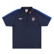 Camiseta de Entrenamiento Rangers Umbro con 1/4 Cremallera 2010-11 M