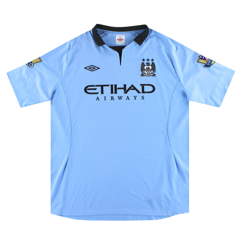 Camiseta Umbro del Manchester City de la temporada 2012-13, talla XXL
