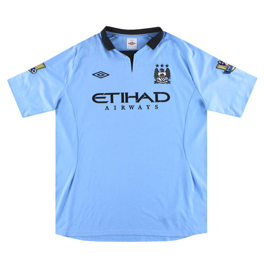 2012-13 Manchester City Umbro Home Shirt XL