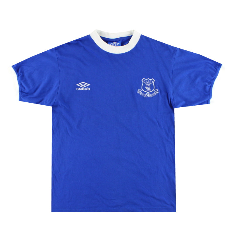 1999-00 Everton Umbro Camiseta de tiempo libre S