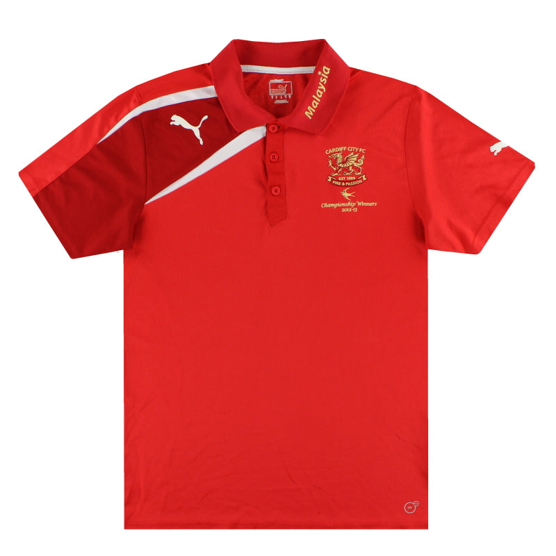2012-13 Cardiff City Puma Polo 'Winners' Talla M