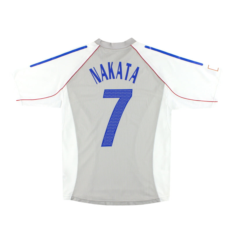 2002-04 Japón adidas Camiseta de visitante oficial Nakata #7 L