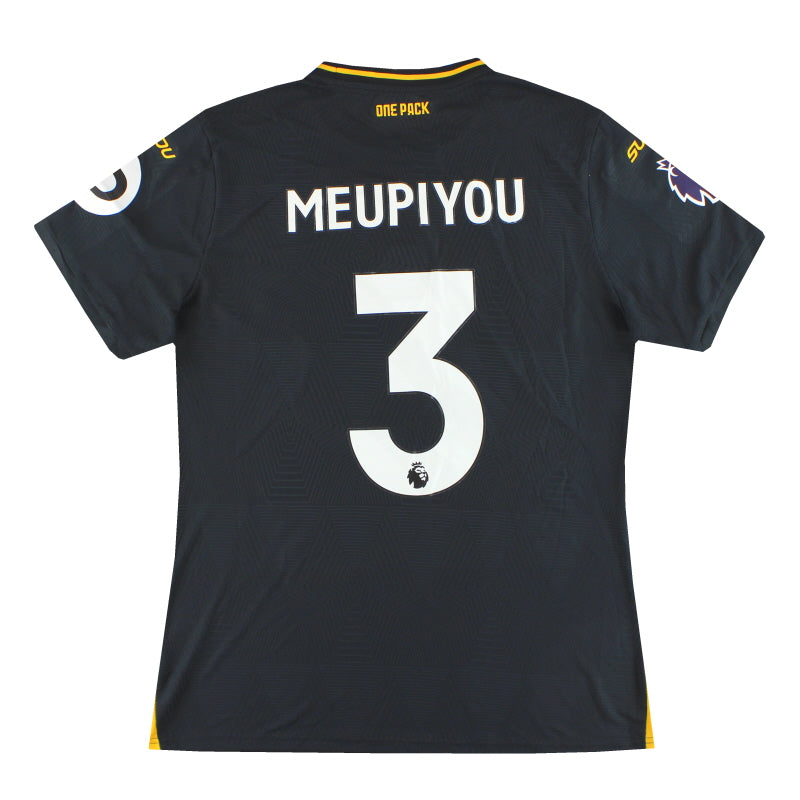 2024-25 Wolves Sudu Player Issue Away Shirt Meupiyou #3 *As New* XL - Classic Football Kit
