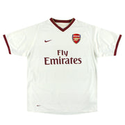 Camiseta de visitante Arsenal Nike 2007-08 XL