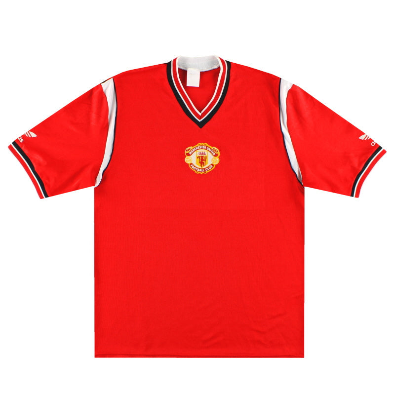 Camiseta L de local adidas del Manchester United 1984-86