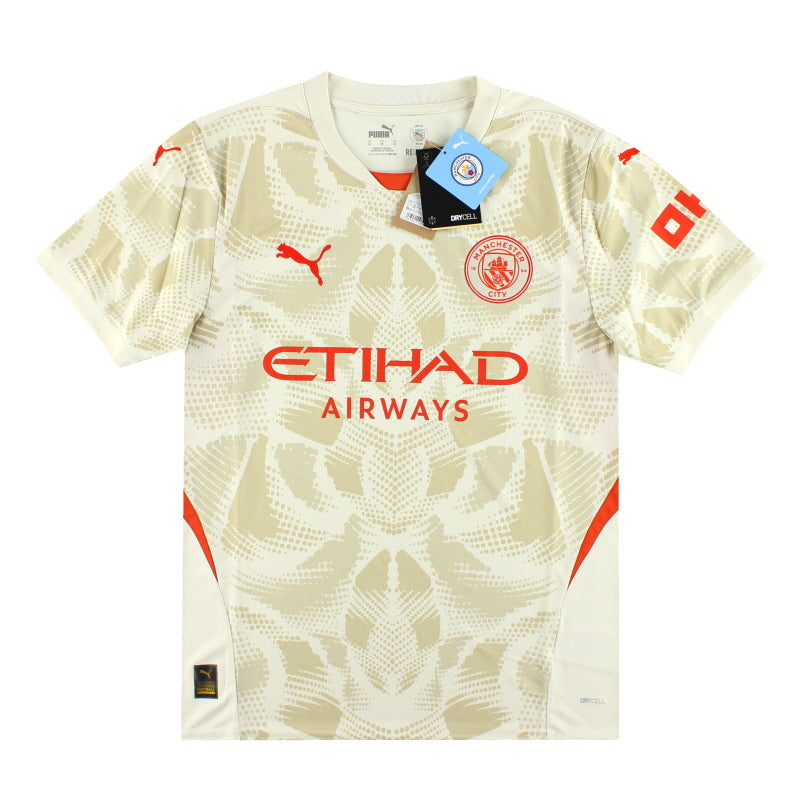 2024-25 Manchester City Puma Goalkeeper Shirt *w/tags* L - Classic Football Kit