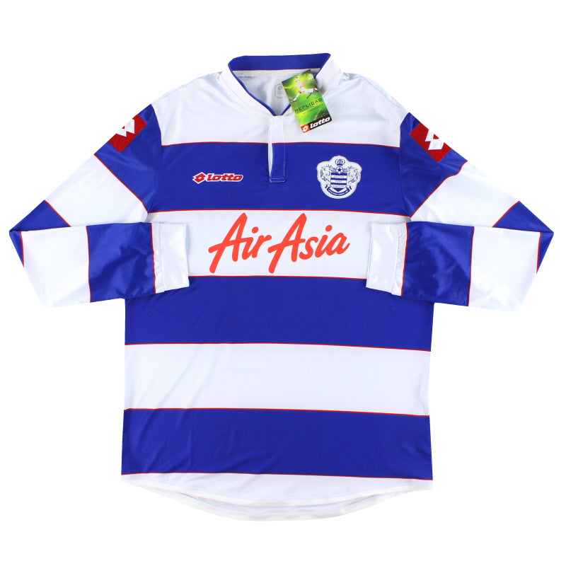 2013-14 Camiseta de local de QPR Lotto Manga Larga *con etiquetas* XXL